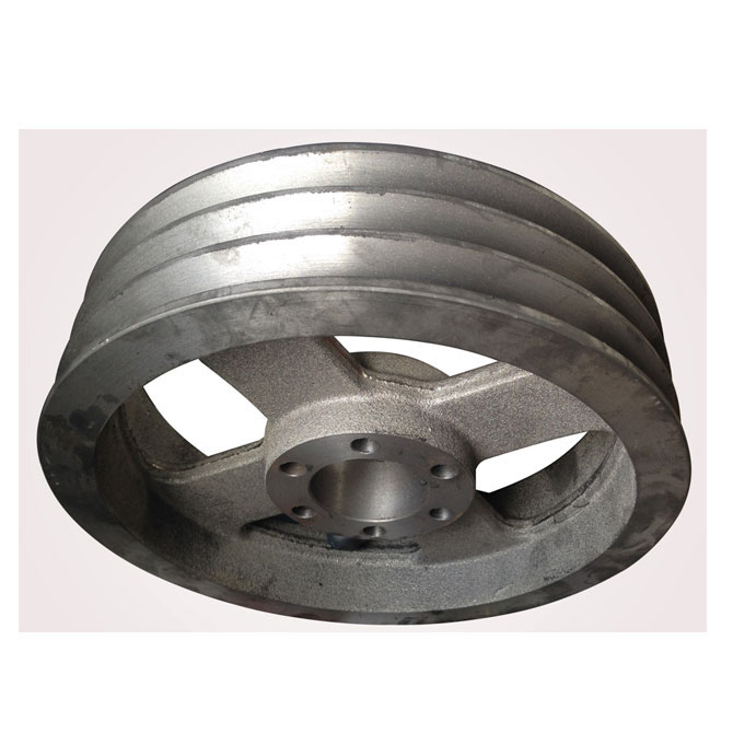 custom U V belt groove pulley wheels with bearings from China manufacturer