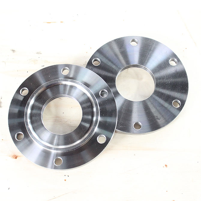 ASME steel hub type flange from casting foundry