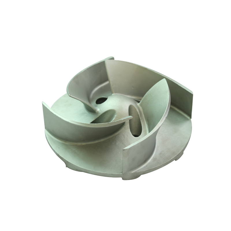 OEM customized flexible impeller pump open type five blade impeller casting