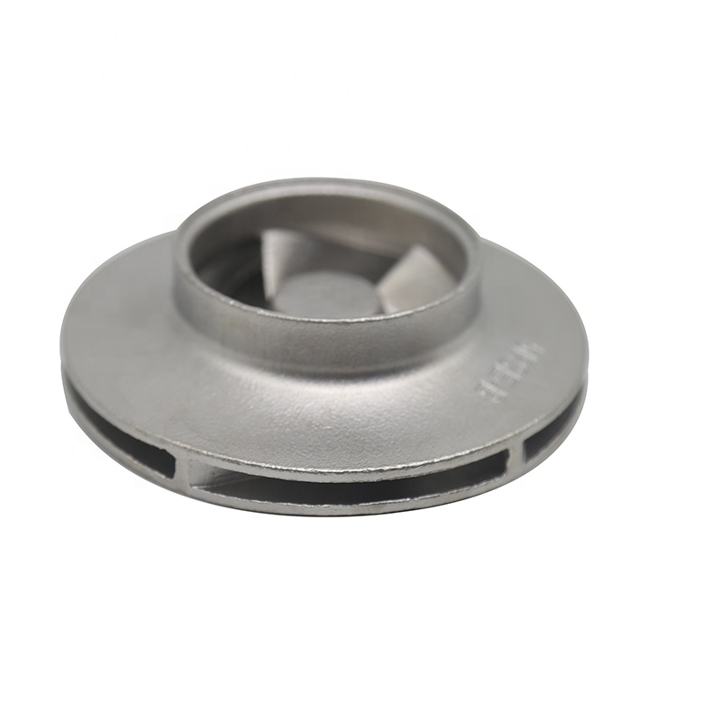 Custom manufacturer 316 304 stainless steel investment casting turbine meter impeller pump impeller