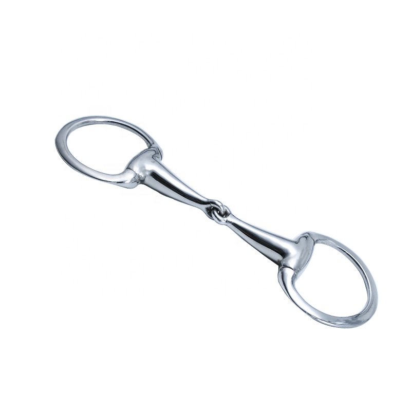 OEM customized stainless steel precision investment casting for snaffle hose bit