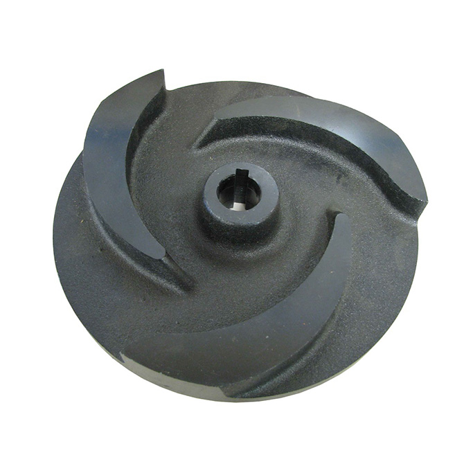 China Foundry Custom Made Impeller Iron Parts Sand Casting Service
