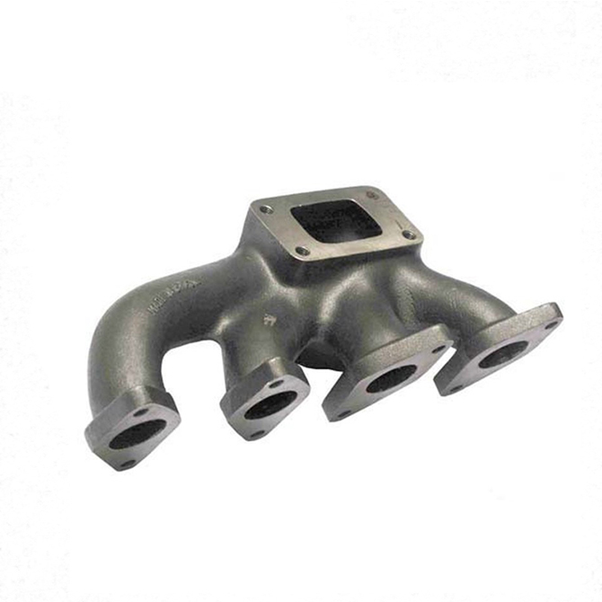 Foundry Fabrication OEM Engine Parts Ductile Cast Iron Exhaust Pipe
