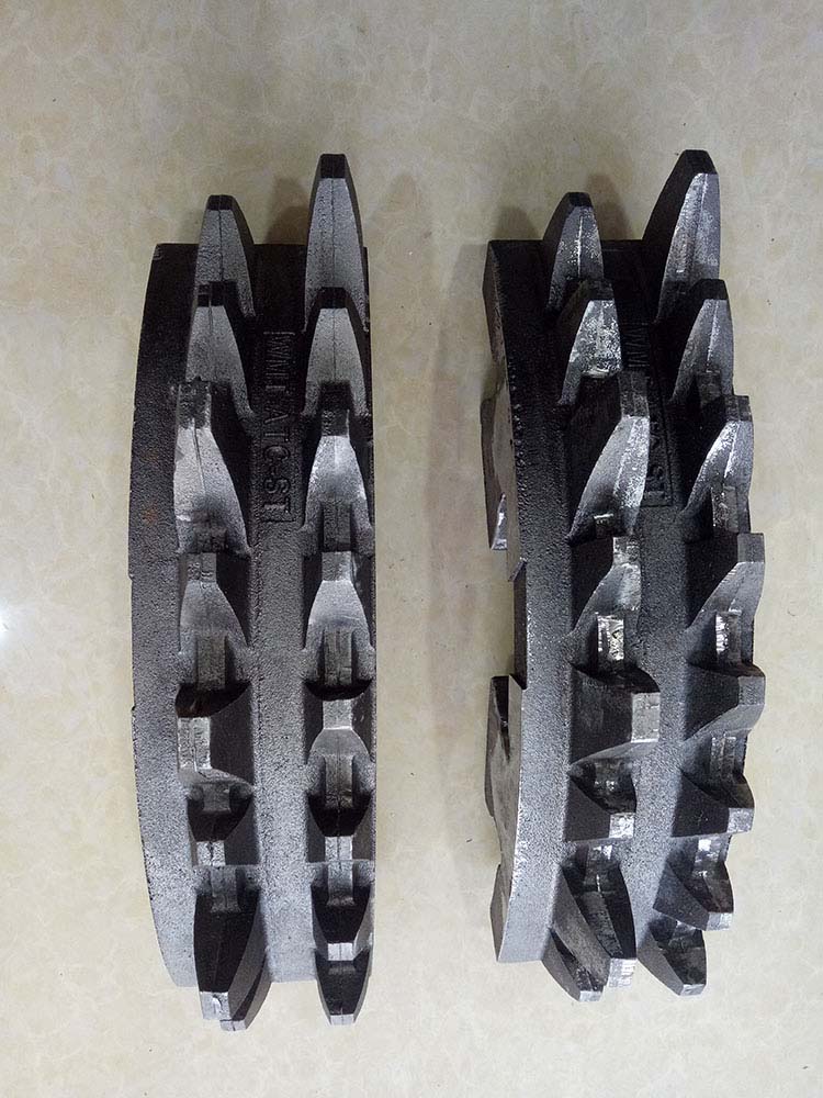 Cast Metal Excavator Idler Wheel Casting